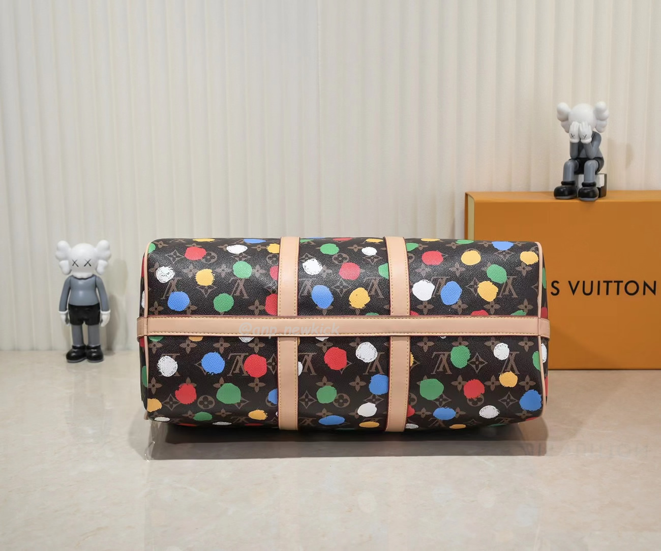 Louis Vuitton Keepall Bandouliere Monogram 50 Navy Duffel Bag (49) - www.newkick.vip